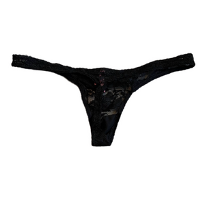 Women's rue21 Black Lace Thong Underwear XL
